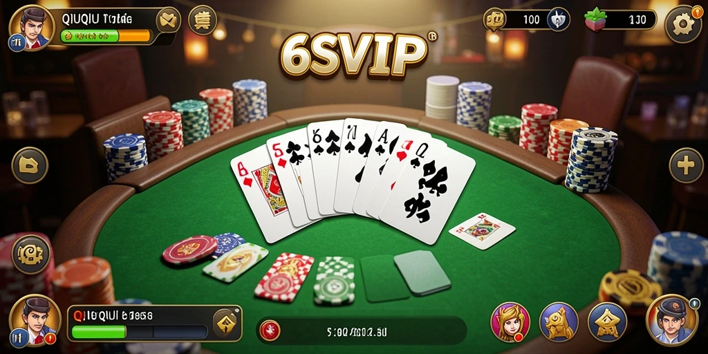 Gameplay QiuQiu yang seru dan menantang di 6SVIP.