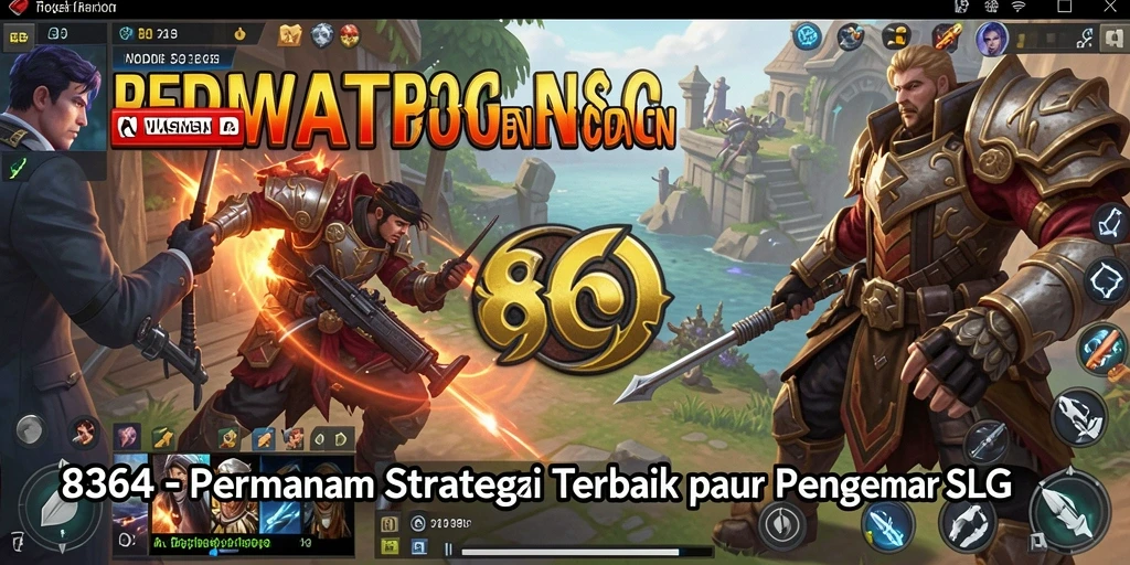 Tampilan aksi strategis dalam permainan 8364 yang menawan.
