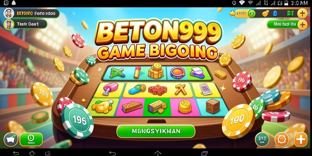Tampilan gameplay seru di BETON999 dengan banyak pemain aktif.