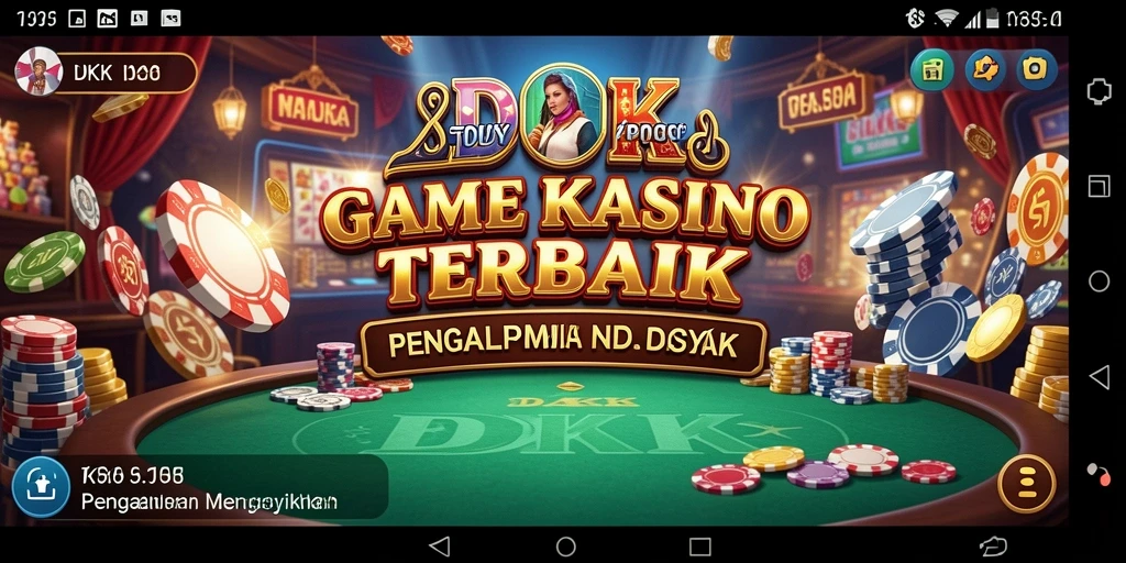Tampilan gameplay DKK yang mengasyikkan dan menawan.