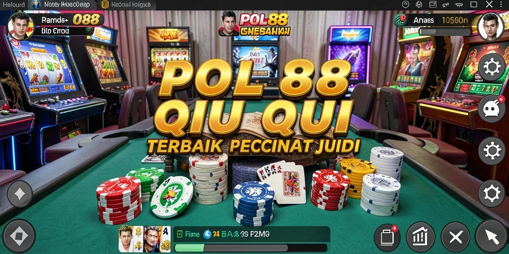 Screenshot gameplay POL88 yang menampilkan suasana seru QiuQiu.