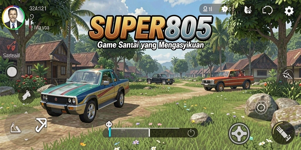 Screenshot utama SUPER805 menampilkan gameplay Casual yang menyenangkan dan interaktif.