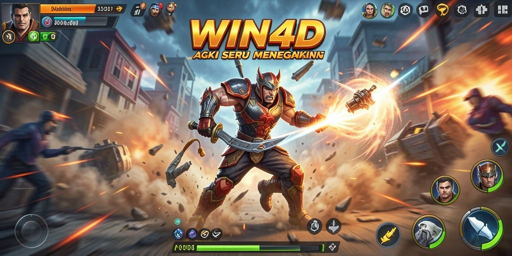 Gameplay WIN4D yang penuh aksi dan tantangan menunggu Anda.